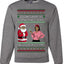 Oh Snap, No Milk And Cookies, They Took my Stamps, Unisex Ugly Christmas Sweater Crewneck Sweatshirts