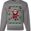 Merry Blitzmas, Football Christmas Sweater Design, Unisex Ugly Christmas Sweater Crewneck Sweatshirts