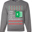 Ohh This Calls For A Spreadsheet Office, Unisex Ugly Christmas Sweater Crewneck Sweatshirts