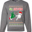 6 7 Christmas Hands, Unisex Ugly Christmas Sweater Crewneck Sweatshirts