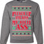 Pucker Up And Kiss My Jolly Ass, Unisex Ugly Christmas Sweater, Crewneck Sweatshirts