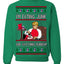 I'm Eating Junk and Watching Rubbish 90s Movie Ice Cream Ugly Christmas Sweater Crewneck Sweatshirt