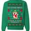 Good News I Saw a Dog Today Funny Ugly Christmas Sweater Crewneck Sweatshirt