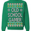 Classic Old School Gamer Video Game Fan Funny Ugly Christmas Sweater Crewneck Sweatshirt