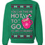 You Can Take Me Hot to Go, Hot Cocoa Viral Song Pop Music Ugly Christmas Sweater Crewneck Sweatshirt