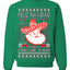 Feliz Navidad Puro Pinche Pari Funny Spanish Song Ugly Christmas Sweater Crewneck Sweatshirt