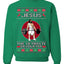 Jesus the Ultimate Deadlifter | Funny Ugly Christmas Sweater Crewneck Sweatshirt