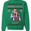 Kamala Harris Tim Walz 2024 Classic Movie Ugly Christmas Sweater Crewneck Sweatshirt