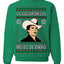 Ya Llegaron Las Nieves De Enero Chalino January Snow Ugly Christmas Sweater Crewneck Sweatshirt
