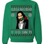Llega Navidad Y Yo Sin Ti Christmas Is Coming Marco Ugly Christmas Sweater Crewneck Sweatshirt