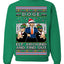 Doge Elf Around and Find Out Trump Elon Vivek MAGA Ugly Christmas Sweater Crewneck Sweatshirt