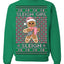 Sleigh Girl Sleigh Funny Trendy Pop Girly Sling Bag Coffee Cup Unisex Ugly Christmas Sweater Crewneck Sweatshirt