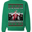 I'll Be Home for Xmas Donald Trump Ugly Christmas Sweater Crewneck Sweatshirt