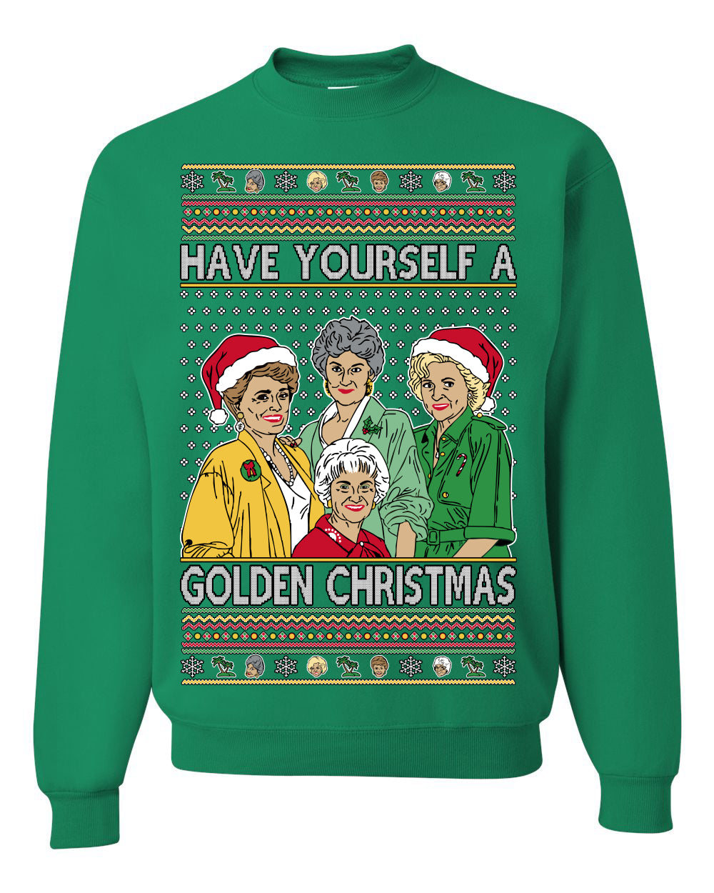 Have Yourself a Golden Christmas Classic TV Show Ugly Christmas Sweater