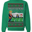 Tis the Season to Take Out the Garbage President Trump Ugly Christmas Sweater Crewneck Sweatshirt
