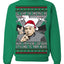 All I Want for Christmas are Sharks With Frickin Laser Beams Attached to their Heads Funny 90s 00s Comedy Movie Ugly Christmas Sweater Crewneck Sweatshirt