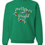 Merry and Bright Christmas Lights, Cute Festive Colorful Christmas Design, Ugly Christmas Unisex Sweater, Crewneck Sweatshirts