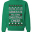 Maybe AI Can Generate Me Some Christmas Cheer, Funy Christmas Unisex Sweater, Ugly Christmas Crewneck Sweatshirts