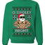 O Swoley Night, Exercise and Fitness Enthusiast, Ugly Christmas Unisex Sweater, Crewneck Sweatshirts