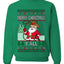 Merry Christmas Y'all Christmas Sweater,Unisex Ugly Christmas Crewneck Sweatshirts