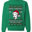 Thought I'd Wear My Best Suit Ed Gein, Unisex Ugly Christmas Sweater Crewneck Sweatshirts