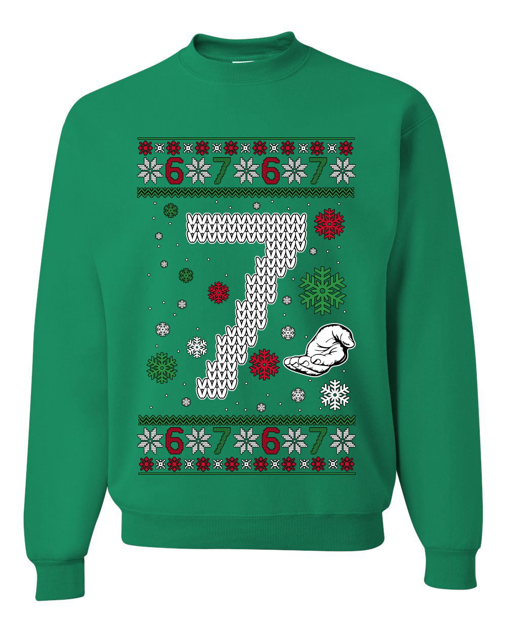 Christmas 7 Meme, Unisex Ugly Christmas Crewneck Sweatshirts