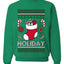 Holiday, Unisex Ugly Christmas Sweater, Crewneck Sweatshirts