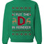I Put The D In Reindeer, Unisex Ugly Christmas Sweater, Crewneck Sweatshirts