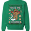 Make Me Crumb,Unisex Ugly Christmas Sweater, Crewneck Sweatshirts