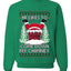 Come Down my Chimney, Unisex Ugly Christmas Sweater Crewneck Sweatshirts