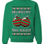 He Likes My Big Bulbs, Unisex Ugly Christmas Sweater, Crewneck Sweatshirts
