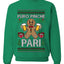 Puro Pinche Pari,Unisex Ugly Christmas Sweater, Crewneck Sweatshirts