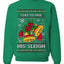 I Like To Ride His Sleigh, Unisex Ugly Christmas Sweater, Crewneck Sweatshirts