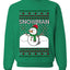 Snowman, Unisex Ugly Christmas Sweater Crewneck Sweatshirts