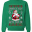 Santa's Got 6 7 Gifts For Me, Unisex Ugly Christmas Sweater Crewneck Sweatshirts
