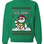 Snow Ice Pimp, Funny Unisex Ugly Christmas Sweater, Crewneck Sweatshirts