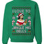 I Love To Jingle His Bells, Unisex Ugly Christmas Sweater, Crewneck Sweatshirts