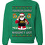 You're On Santa's Naughty List ICE Agent,Unisex Ugly Christmas Sweater, Crewneck Sweatshirts