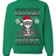 Look At Me Being All Festive And Shit, Unisex Ugly Christmas Sweater, Crewneck Sweatshirts