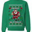Merry Blitzmas, Football Christmas Sweater Design, Unisex Ugly Christmas Sweater Crewneck Sweatshirts