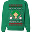 Ho Ho Ho Homerun, Baseball Fan Christmas Design, Unisex Ugly Christmas Sweater Crewneck Sweatshirts