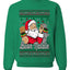 Buon Natale, Italian Santa Claus, Funny, Italian American Humor, Unisex Ugly Christmas Sweater, Crewneck Sweatshirts