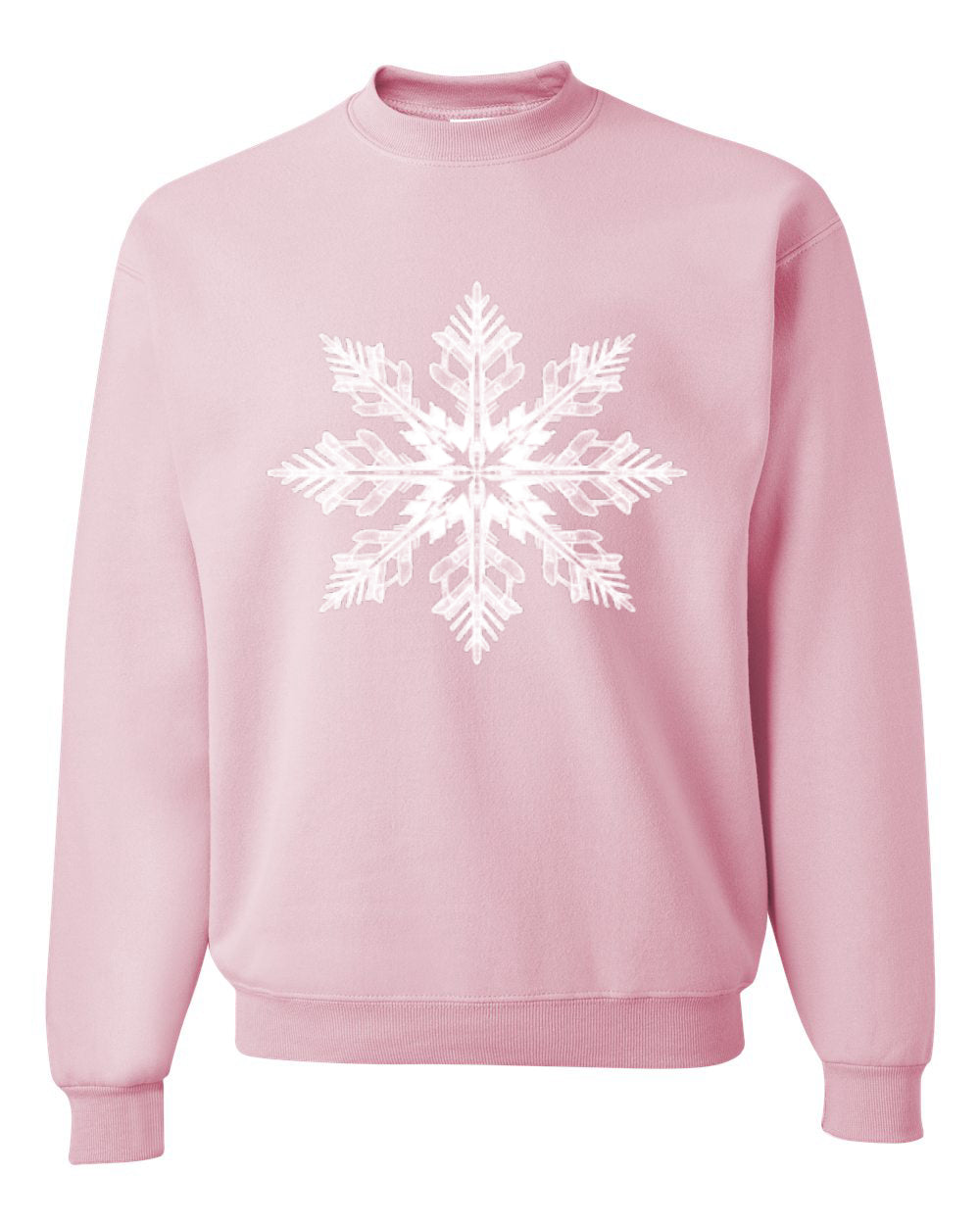 Snowflake, Pretty Holiday Christmas Design, Unisex Christmas Sweater, Crewneck Sweatshirts