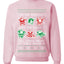 To The Windows To The Walls Till Santa Decks These Halls, Unisex Ugly Christmas Sweater, Crewneck Sweatshirts