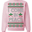 I Come in Peace Ugly Christmas Sweater Crewneck Sweatshirt