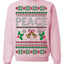 Peace Ugly Christmas Sweater Crewneck Sweatshirt