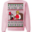 I'm Eating Junk and Watching Rubbish 90s Movie Ice Cream Ugly Christmas Sweater Crewneck Sweatshirt