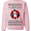 Jesus the Ultimate Deadlifter | Funny Ugly Christmas Sweater Crewneck Sweatshirt