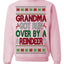 Grandma Got Ran Over by a Reindeer Classic Xmas Song Ugly Christmas Sweater Crewneck Sweatshirt