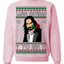 Llega Navidad Y Yo Sin Ti Christmas Is Coming Marco Ugly Christmas Sweater Crewneck Sweatshirt